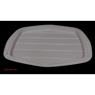 10 személyes műanyag hidegkonyhai fehér tálca alj 