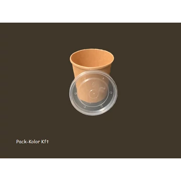 PP leveses fedél 500 ml kraft dobozra