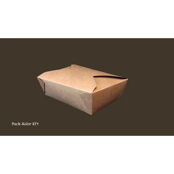 Papírdoboz főételes 1350 ml Kraft