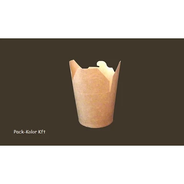 Papír tésztás elviteles doboz 750 ml Kraft