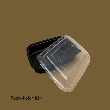 Szögletes elviteles doboz fedél 1200 ml dobozokra