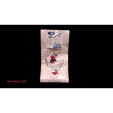 Grillcsirkés tasak 2 rétegü Maxi 