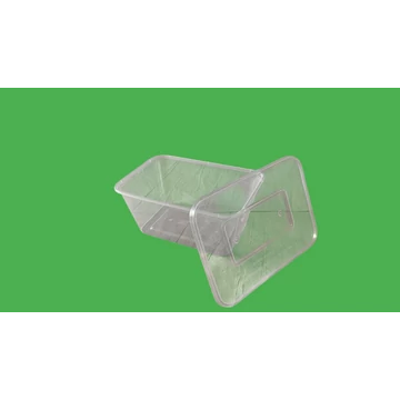 Prémium szögletes tál fedél 1000 ml dobozokra