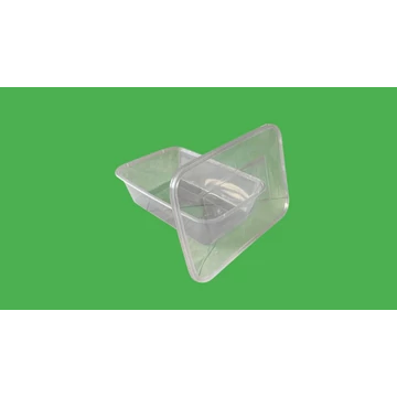 Prémium szögletes tál fedél 1250 ml dobozra