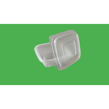 Prémium szögletes tál fedél 320ml dobozra