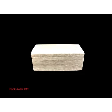 Kéztörlő fehér V hajtott 2 réteg 