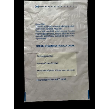 Ételminta tasak 25x35 cm  30my