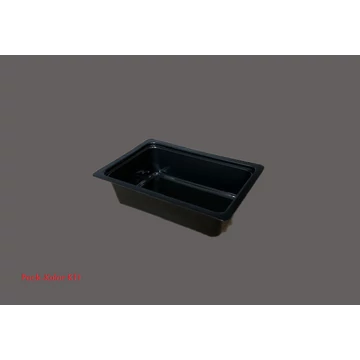 400 ml leveses-sütis fóliázható doboz fekete