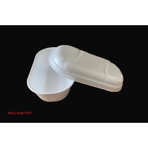 1000 ml XPS hab doboz fagylaltoknak meleg ételeknek jól záródó tetővel.