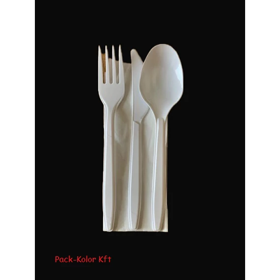 Csomagolt evőeszköz szett 3+1 mosogatható 