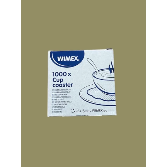 Papír poháralátét 9 cm 1000 Lap/#