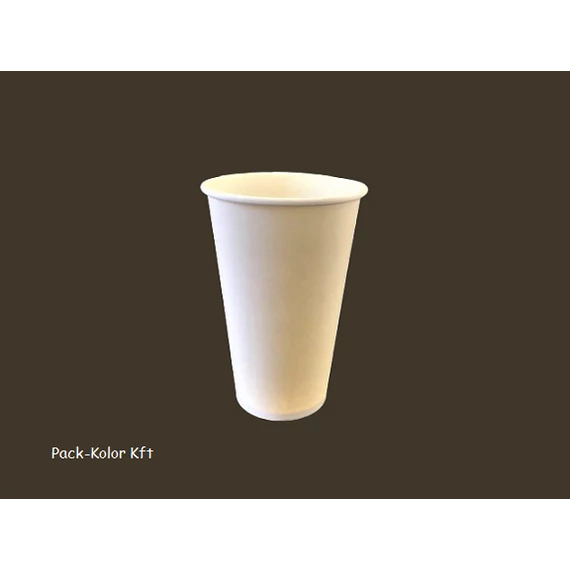 500 ml papírpohár fehér 