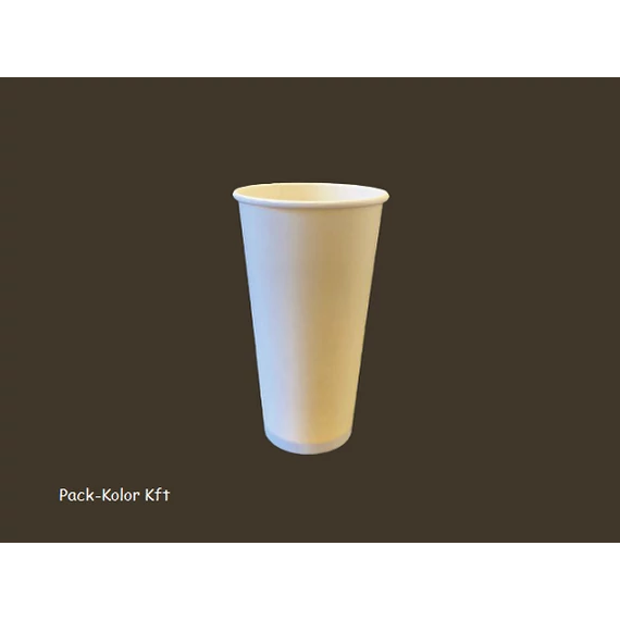 500 ml papírpohár fehér