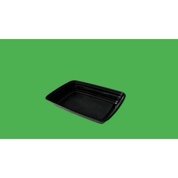 Prémium fekete tál 800 ml