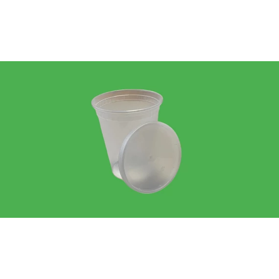 Prémium műanyag vödör fedél 480-950 ml dobozokra