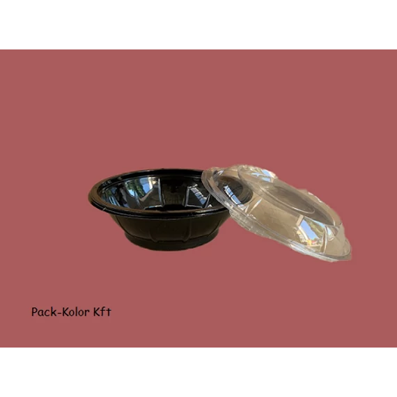 600 ml salátás tál fekete